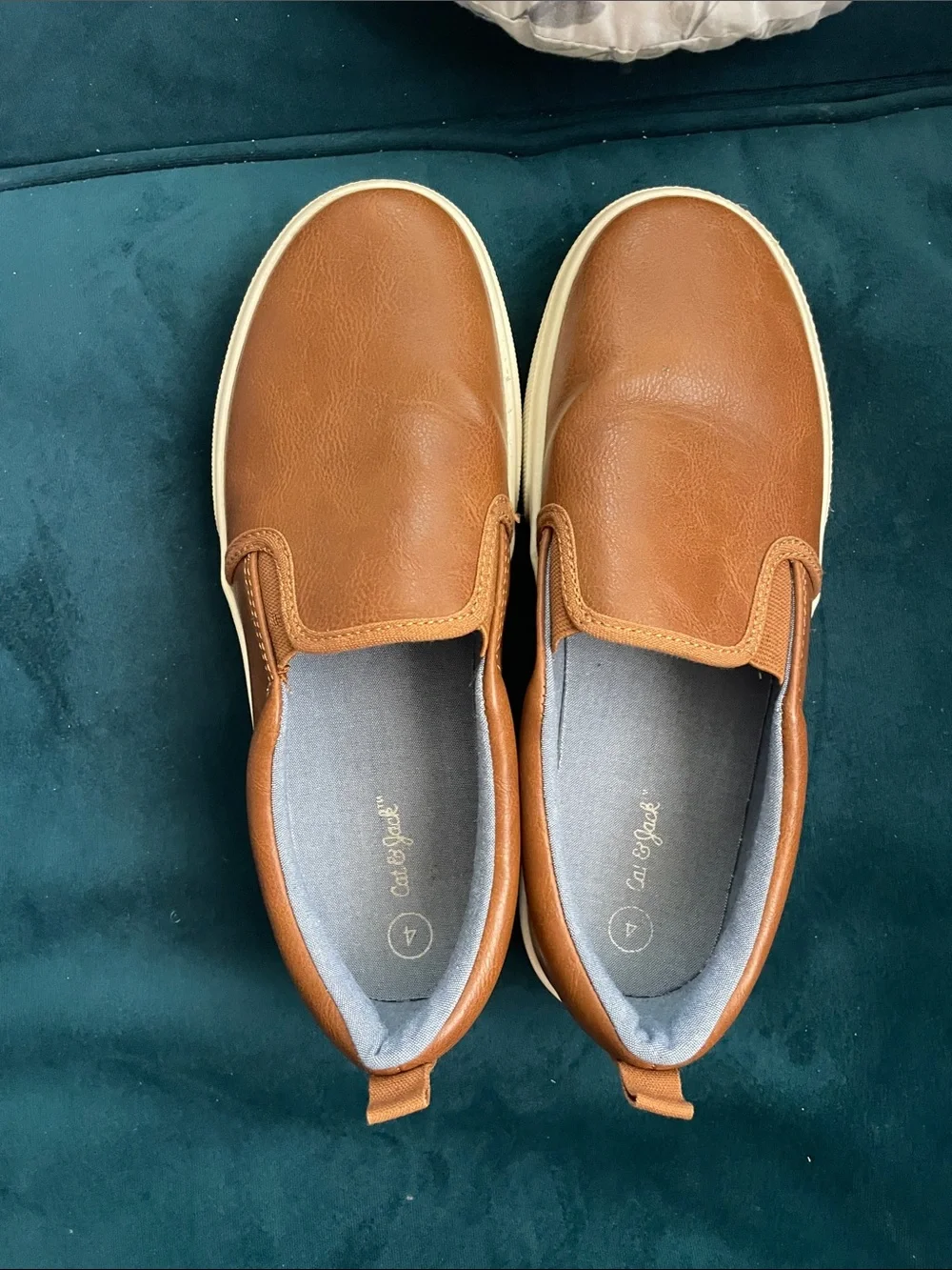 Cat & Jack Boys' Slip-On Dress Shoe - Brown